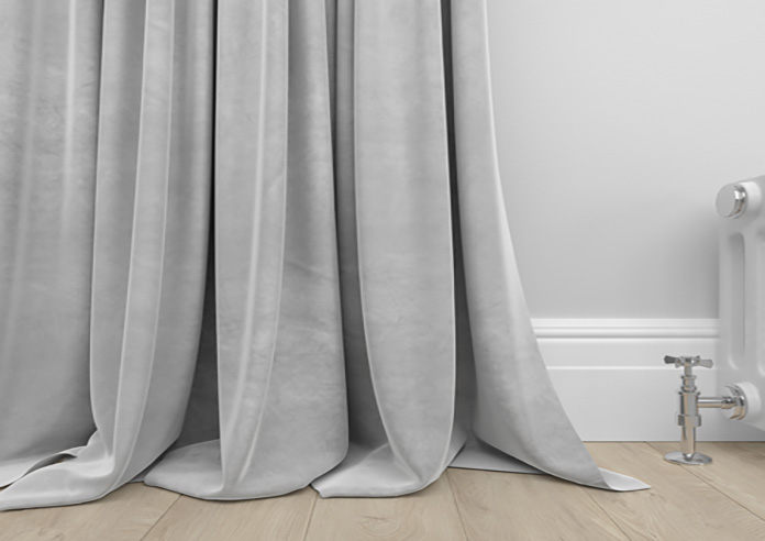 Ultra Luxe Velvet, Cloud - Made to Measure Curtains - Image 6